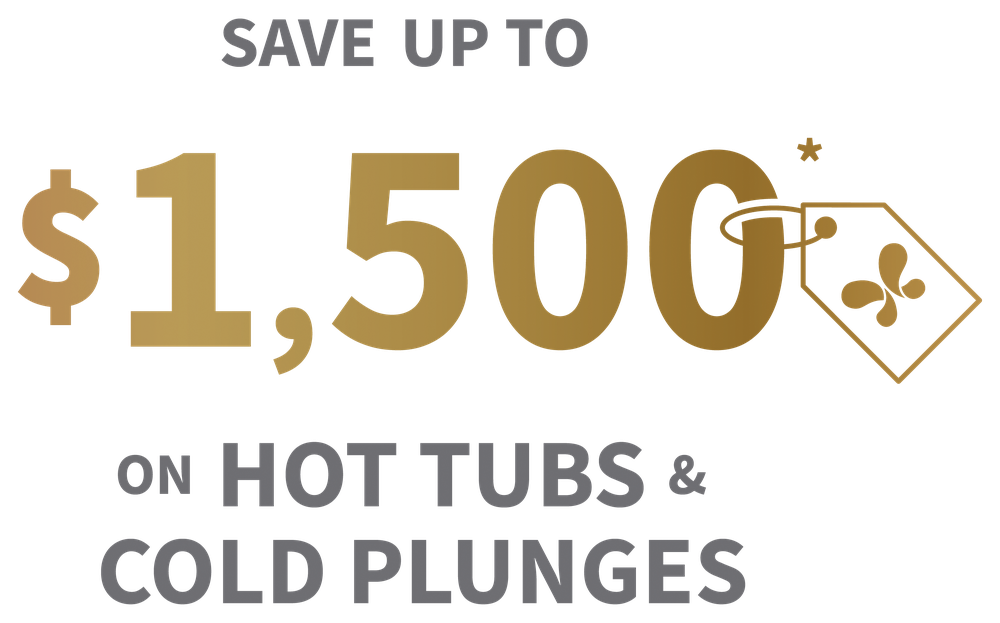Save up to $1,500 on hot tubs and cold plunges