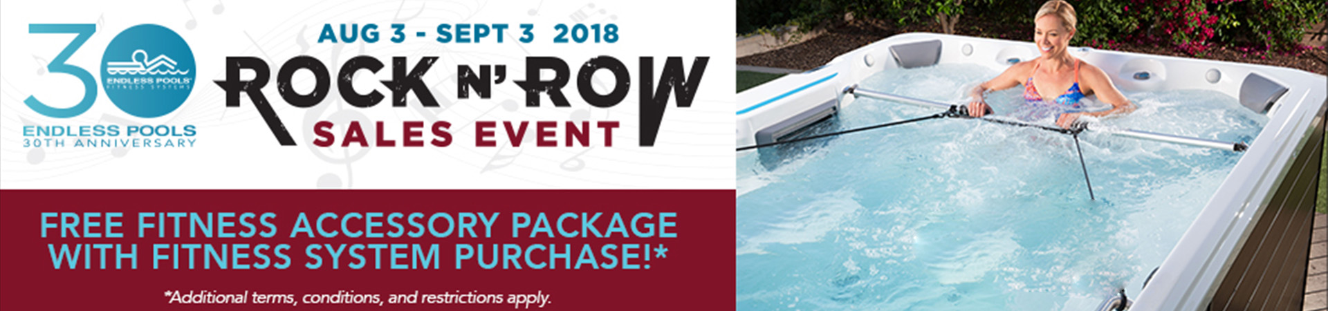 Rock N’ Row Endless Pools Sales Event